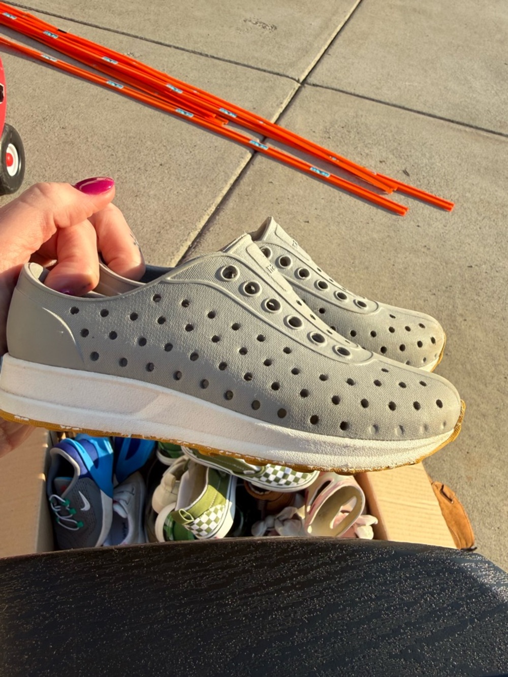 Native Robbie sugarlite shoes